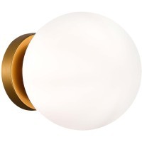 SL717.201.01 Светильник настенный Золотистый/Белый E27 1*40W ACINI