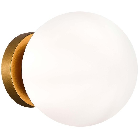 SL717.201.01 Светильник настенный Золотистый/Белый E27 1*40W ACINI