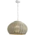 Favourite Wicker 4885-1P Уличный подвесной влагозащищенный светильник с плафоном из светло-коричневого ротанга диаметром 40см, высота плафона 30см, общая высота 176см, лампа Е27 1шт макс 40Вт, IP44, 220В