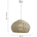 Favourite Wicker 4885-1P Уличный подвесной влагозащищенный светильник с плафоном из светло-коричневого ротанга диаметром 40см, высота плафона 30см, общая высота 176см, лампа Е27 1шт макс 40Вт, IP44, 220В