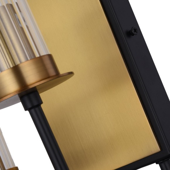 SL336.301.02 Бра ST-Luce Коричневый, Бронза/Прозрачный E14 2*60W DELAVERA SL336.301.02 Бра ST-Luce Коричневый, Бронза/Прозрачный E14 2*60W DELAVERA