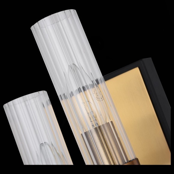 SL336.301.02 Бра ST-Luce Коричневый, Бронза/Прозрачный E14 2*60W DELAVERA SL336.301.02 Бра ST-Luce Коричневый, Бронза/Прозрачный E14 2*60W DELAVERA