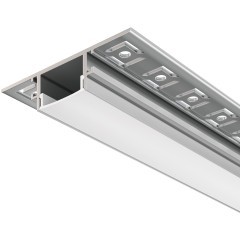 Алюминиевый профиль скрытого монтажа 61x14 ALM-6114-S-2M Алюминиевый профиль скрытого монтажа 61x14 ALM-6114-S-2M