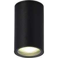 SL9010.412.01 Светильник уличный потолочный ST-Luce черный/белый GU10 1*50W TUBO