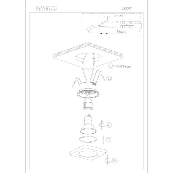 Точечный светильник DK3012 DK3013-AL Точечный светильник DK3012 DK3013-AL