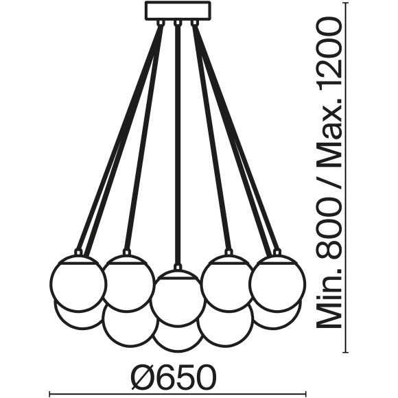 Подвесной светильник Fiesta FR5231PL-19CH
