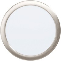 99155 Светодиодный встраиваемый светильник FUEVA 5, 17W (LED), Ø216, ET26, 2100lm, 4000K, сталь, никель