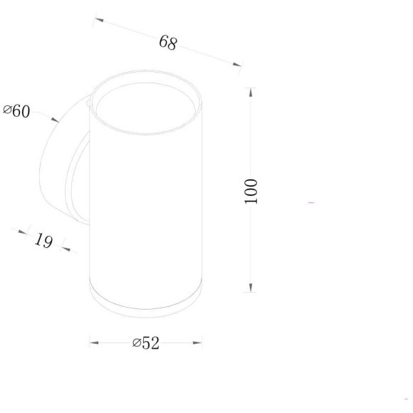 Бра Maytoni C068WL-01W Focus S под лампу 1xGU10 10W