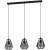 43693 Подвесной потолочный светильник (люстра) STYPE, 3Х40W, E27, L950, B200, H1100, сталь, черный