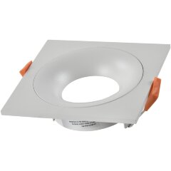 ST259.508.01 Св-к встр. Белый GU10 1*50W IP44 L100xW100xH40 -V Без ламп Встраиваемые светильники