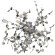 Бра Crystal Lux GARDEN AP-PL3 D400 CHROME