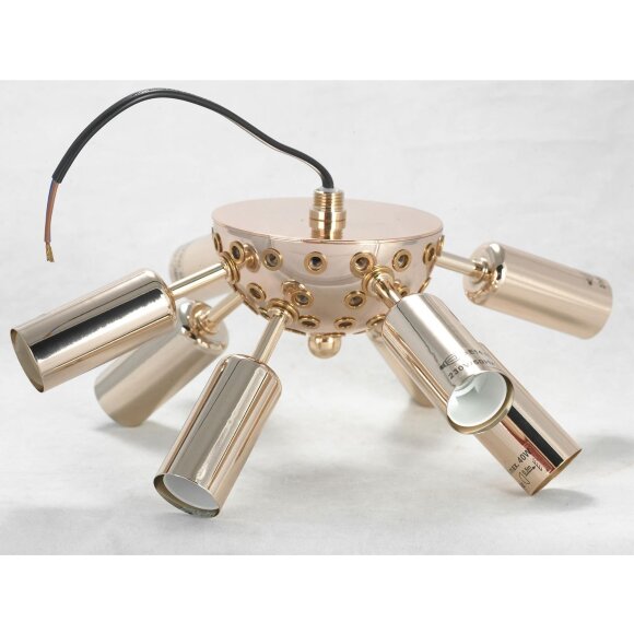 Люстра на штанге Lussole LSP-8386 SHELBY IP21 под лампы 8xE14 320W