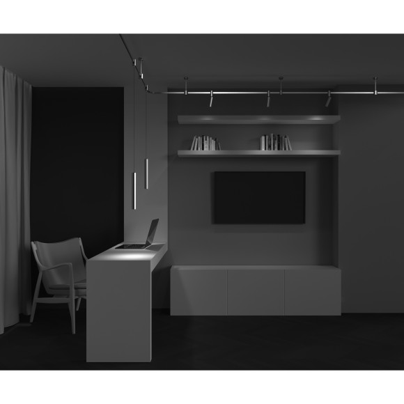 Трековый светильник Technical TR155-1-5W3K-BS