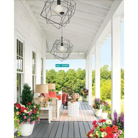 43359 Подвес STRAITON, 1X60W(E27), ?515, сталь, черный 43359 Подвес STRAITON, 1X60W(E27), ?515, сталь, черный