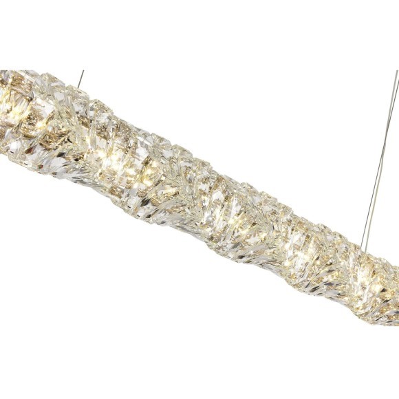 SL6010.203.30 Светильник подвесной ST-Luce Золотистый/Прозрачный LED 1*30W ESPIRA