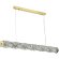 SL6010.203.30 Светильник подвесной ST-Luce Золотистый/Прозрачный LED 1*30W ESPIRA