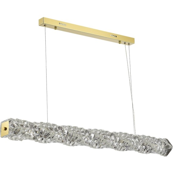 SL6010.203.30 Светильник подвесной ST-Luce Золотистый/Прозрачный LED 1*30W ESPIRA