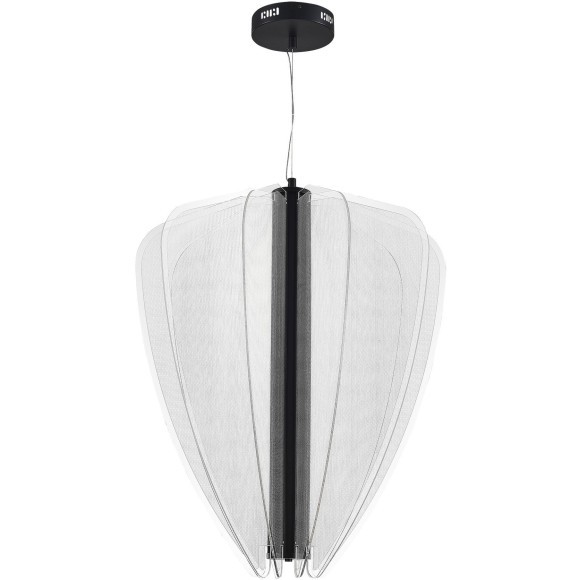 SL6509.413.01 Светильник подвесной ST-Luce Черный/Прозрачный LED 1*75W 4000K FESALE