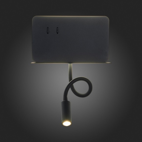 SL1576.401.02 Светильник настенный ST-Luce Черный/Черный LED 2*3W 4000K Настенные светильники