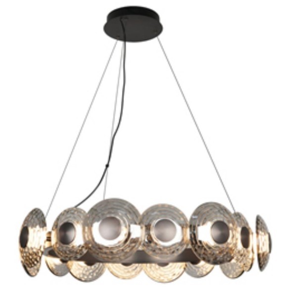 4642-16P, подвесная люстра, D700xH295/1590, LEDx72W, 8217LM, 4000K, included