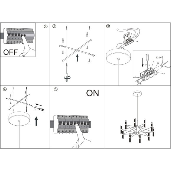 Подвесная люстра Favourite 4758-10P Blick