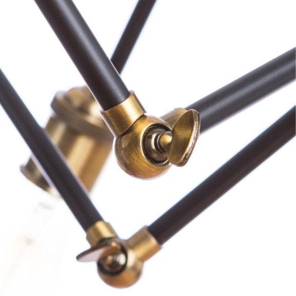 Люстра паук Divinare 3037/03 SP-12 FORMICA под лампы 12xE27 40W