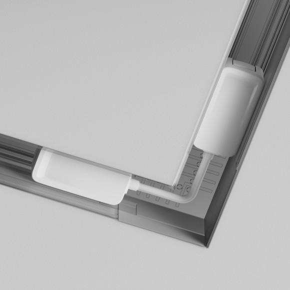 Коннектор питания угловой для встраиваемого в ГКЛ 12.5мм шинопровода Maytoni Radity TRA084CPC-W-12 Коннектор питания угловой для встраиваемого в ГКЛ 12.5мм шинопровода Maytoni Radity TRA084CPC-W-12