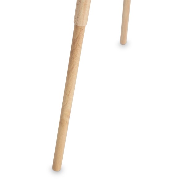 Напольный светильник (торшер) на деревянной треноге с тканевым абажуром под лампу Е27 Freya Tree FR5495FL-01W