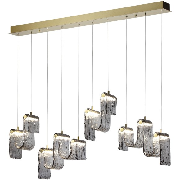 5106/52L  Люстра линейная Odeon Light L-VISION LED Ra90 Lm2472 52W 4000K FLOW