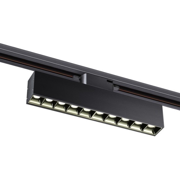 Трехжильный однофазный трековый светодиодный светильник Novotech ITER 358857 1360лм 16Вт