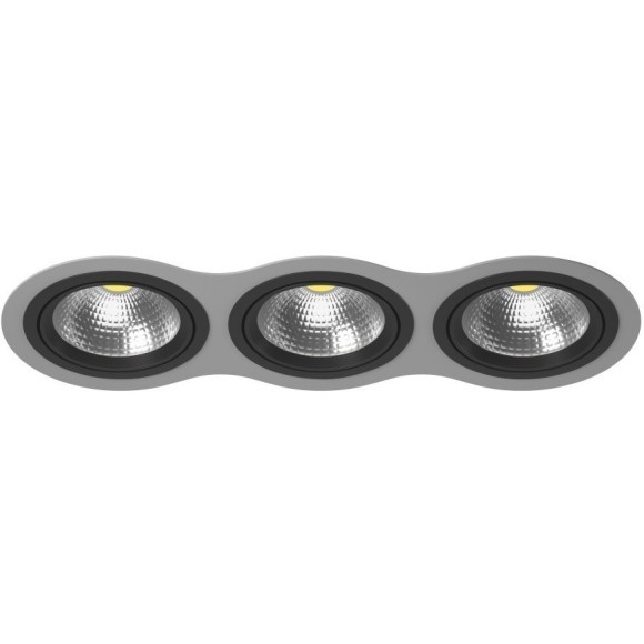 Встраиваемый светильник Lightstar i939070707 Intero 111 под лампы 3xGU10 150W