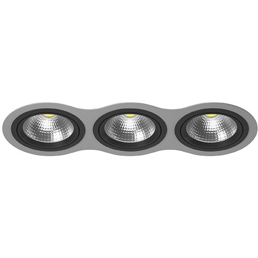 Встраиваемый светильник Lightstar i939070707 Intero 111 под лампы 3xGU10 150W