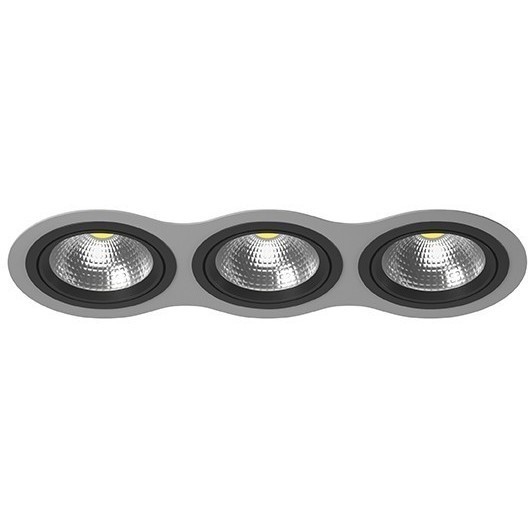 Встраиваемый светильник Lightstar i939070707 Intero 111 под лампы 3xGU10 150W