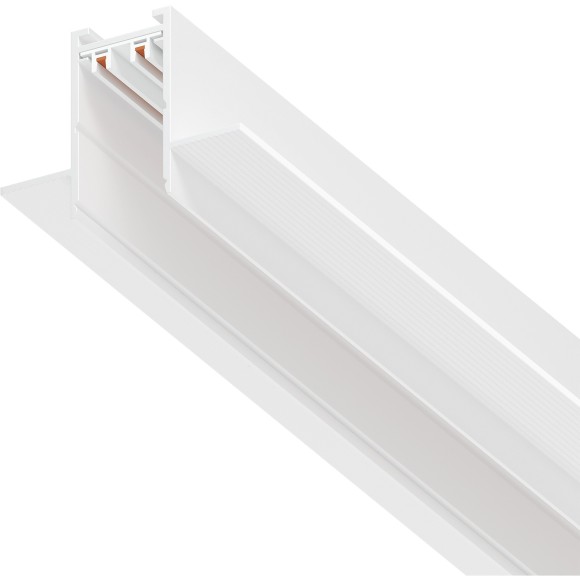 Белый магнитный шинопровод 3 метра, в ГКЛ 12.5 мм Teta Pro Lightstar 505236