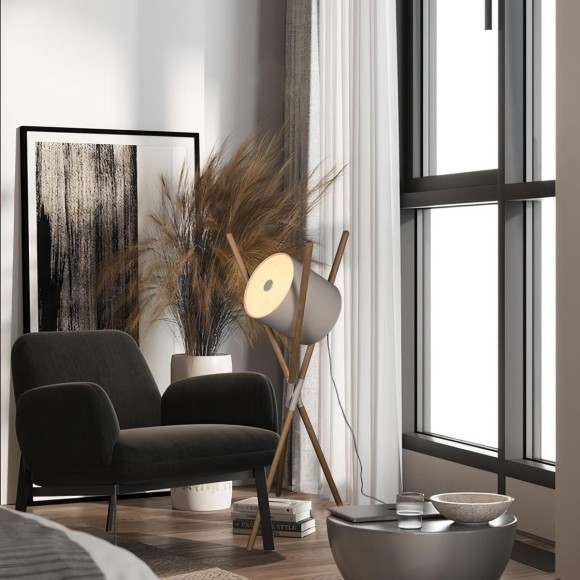 10245F White Торшер LOFT IT Bobbin 10245F White Торшер LOFT IT Bobbin