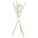 10245F White Торшер LOFT IT Bobbin