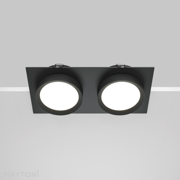 Встраиваемый светильник Technical DL086-02-GX53-SQ-B