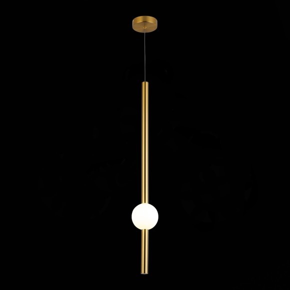 SL1222.233.01 Светильник подвесной ST-Luce Золотистый/Золотистый, Белый LED 1*18W 4000K ANGURRA SL1222.233.01 Светильник подвесной ST-Luce Золотистый/Золотистый, Белый LED 1*18W 4000K ANGURRA