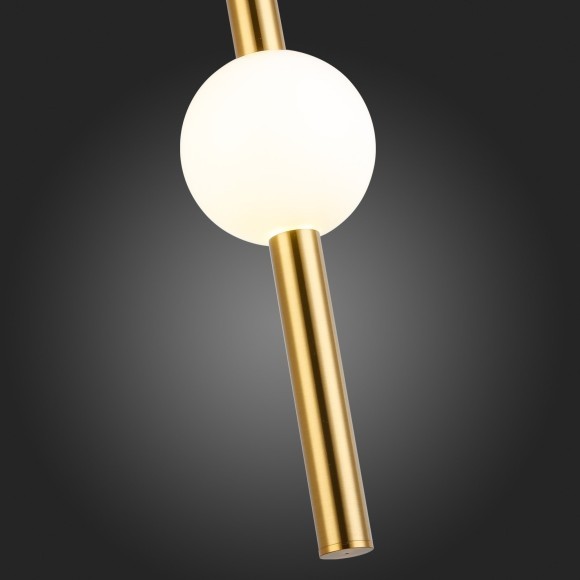 SL1222.233.01 Светильник подвесной ST-Luce Золотистый/Золотистый, Белый LED 1*18W 4000K ANGURRA SL1222.233.01 Светильник подвесной ST-Luce Золотистый/Золотистый, Белый LED 1*18W 4000K ANGURRA