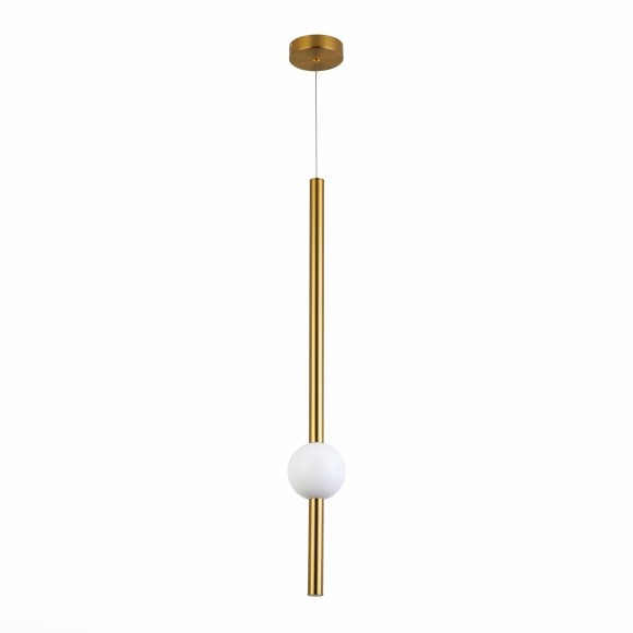 SL1222.233.01 Светильник подвесной ST-Luce Золотистый/Золотистый, Белый LED 1*18W 4000K ANGURRA SL1222.233.01 Светильник подвесной ST-Luce Золотистый/Золотистый, Белый LED 1*18W 4000K ANGURRA