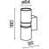 Настенный светильник (бра) Outdoor O582WL-02BS
