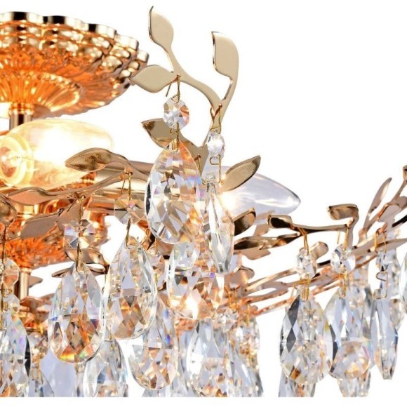 Люстра потолочная хрустальная Stilfort 1031/03/08C серия Sofia