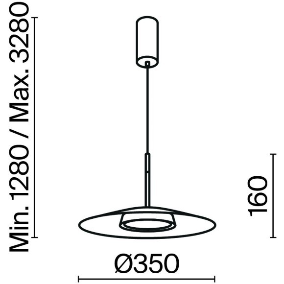 Подвесной светильник Maytoni MOD041PL-L15B3K1