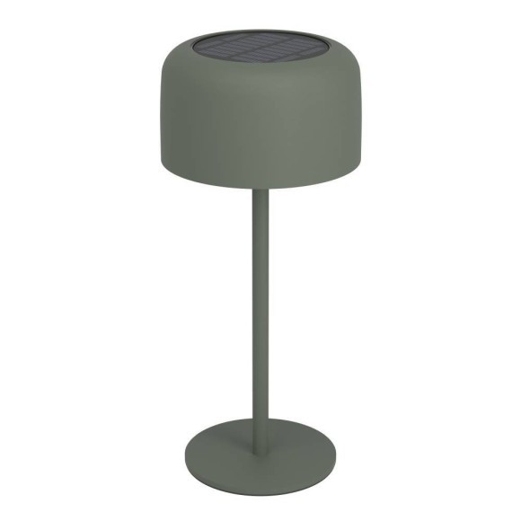 901894 ROCCANOVA Настольная лампа светодиодная сенсорная с диммером и выключателем, 2.8Вт, 270Лм, 3000К, сталь, зеленый