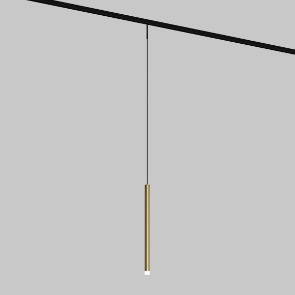 TR191-1-3W4K-M-BBS Ультратонкий трековый магнитный светодиодный светильник Maytoni Levity CRI90+ 4000К 100Лм 36° 3Вт