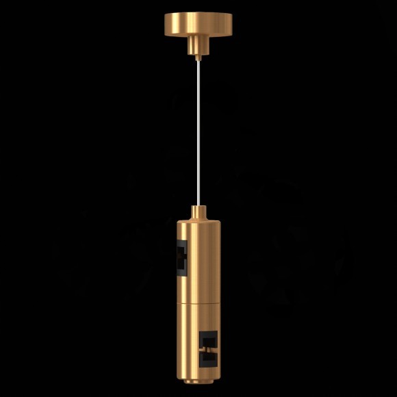 ST027.223.00 ST Luce FARM Подвес, 200см с двойным фиксатором золотистый ST027.223.00 ST Luce FARM Подвес, 200см с двойным фиксатором золотистый