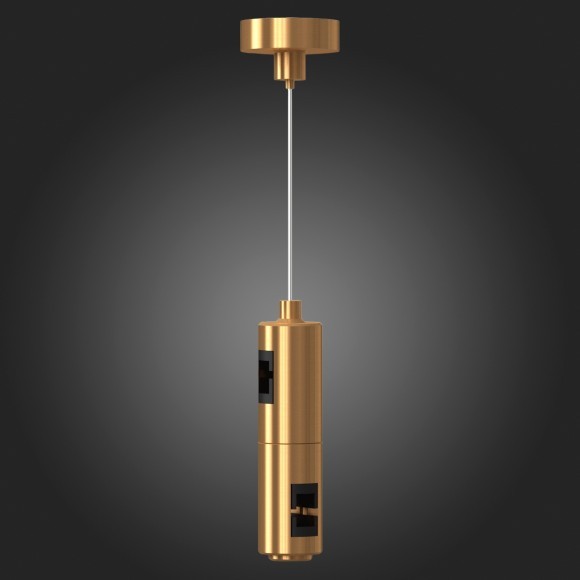 ST027.223.00 ST Luce FARM Подвес, 200см с двойным фиксатором золотистый ST027.223.00 ST Luce FARM Подвес, 200см с двойным фиксатором золотистый