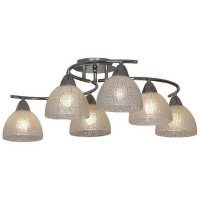 Люстра потолочная Lussole LSF-1603-06 ZUNGOLI IP21 под лампы 6xE27 360W