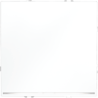 VLS010402 Проходной выключатель (переключатель) встраиваемый одноклавишный с подсветкой 10 ампер (2200 Ватт) белого матового цвета VOLTUM S70 (белый матовый)