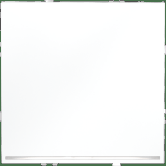 VLS010402 Проходной выключатель (переключатель) встраиваемый одноклавишный с подсветкой 10 ампер (2200 Ватт) белого матового цвета VOLTUM S70 (белый матовый)